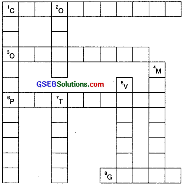 GSEB Solutions Class 8 Science Chapter 8 Cell Structures and Functions