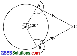 GSEB Solutions Class 10 Maths Chapter 11 Constructions Ex 11.2