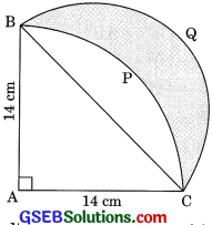 GSEB Solutions Class 10 Maths Chapter 12 Areas Related to Circles Ex 12.3