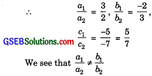 GSEB Solutions Class 10 Maths Chapter 3 Pair of Linear Equations in Two Variables Ex 3.2 7