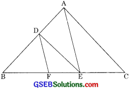 GSEB Solutions Class 10 Maths Chapter 6 Triangle Ex 6.2