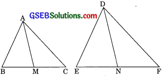 GSEB Solutions Class 10 Maths Chapter 6 Triangle Ex 6.4
