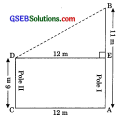 GSEB Solutions Class 10 Maths Chapter 6 Triangle Ex 6.5 