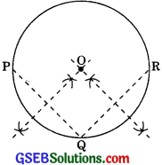 GSEB Solutions Class 9 Maths Chapter 10 Circles Ex 10.3