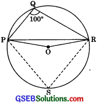 GSEB Solutions Class 9 Maths Chapter 10 Circles Ex 10.5