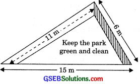GSEB Solutions Class 9 Maths Chapter 12 Heron’s Formula Ex 12.1