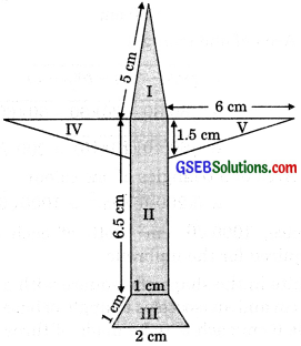 GSEB Solutions Class 9 Maths Chapter 12 Heron’s Formula Ex 12.2