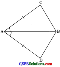 GSEB Solutions Class 9 Maths Chapter 7 Triangles Ex 7.1