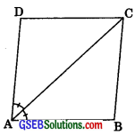 GSEB Solutions Class 9 Maths Chapter 8 Quadrilaterals Ex 8.1 