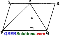 GSEB Solutions Class 9 Maths Chapter 9 Areas of Parallelograms and Triangles Ex 9.2