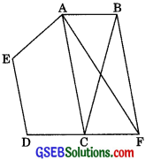 GSEB Solutions Class 9 Maths Chapter 9 Areas of Parallelograms and Triangles Ex 9.3