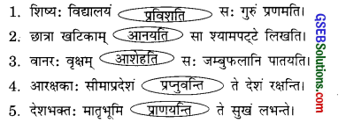 GSEB Solutions Class 9 Sanskrit अभ्यास 4 कृदन्तपदानि