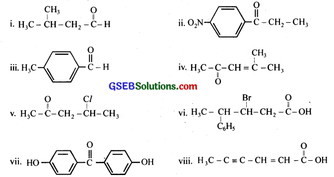 GSEB Solutions Class 12 Chemistry Chapter 12 Aldehydes, Ketones and Carboxylic Acids 11