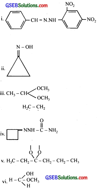 GSEB Solutions Class 12 Chemistry Chapter 12 Aldehydes, Ketones and Carboxylic Acids 13