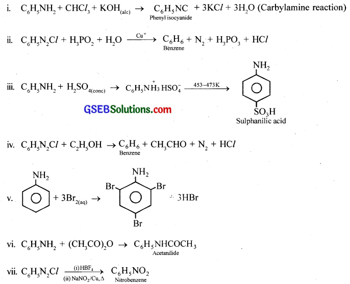 GSEB Solutions Class 12 Chemistry Chapter 13 Amines 33