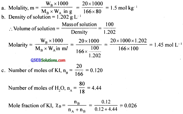GSEB Solutions Class 12 Chemistry Chapter 2 Solutions img 3