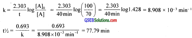 GSEB Solutions Class 12 Chemistry Chapter 4 Chemical Kinetics img 19
