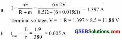 GSEB Solutions Class 12 Physics Chapter 3 Current Electricity 6