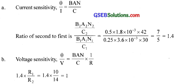 GSEB Solutions Class 12 Physics Chapter 4 Moving Charges and Magnetism 1