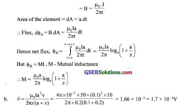 GSEB Solutions Class 12 Physics Chapter 6 Electromagnetic Induction 17
