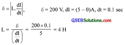 GSEB Solutions Class 12 Physics Chapter 6 Electromagnetic Induction 5