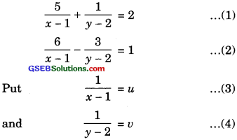 GSEB Solutions Class 10 Maths Chapter 3 Pair of Linear Equations in Two Variables Ex 3.6 img-5