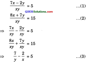 GSEB Solutions Class 10 Maths Chapter 3 Pair of Linear Equations in Two Variables Ex 3.6 img-8