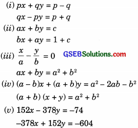 GSEB Solutions Class 10 Maths Chapter 3 Pair of Linear Equations in Two Variables Ex 3.7 img-4