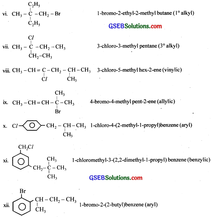 GSEB Solutions Class 12 Chemistry Chapter 10 Haloalkanes and Haloarenes 15