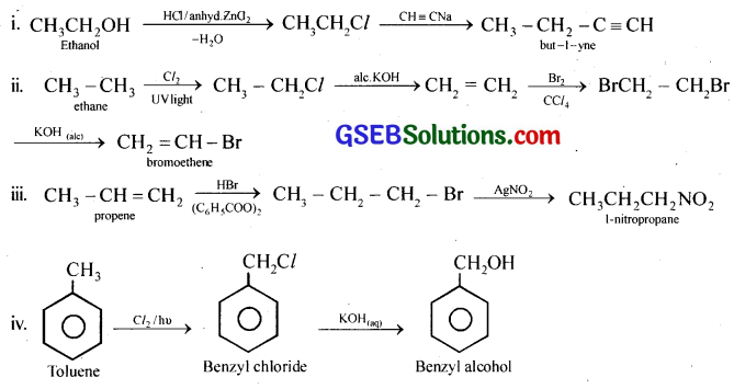 GSEB Solutions Class 12 Chemistry Chapter 10 Haloalkanes and Haloarenes 22