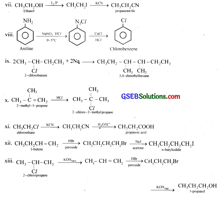 GSEB Solutions Class 12 Chemistry Chapter 10 Haloalkanes and Haloarenes 29