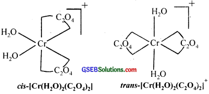 GSEB Solutions Class 12 Chemistry Chapter 9 Coordination Compounds img 1