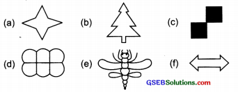 GSEB Solutions Class 6 Maths Chapter 13 Symmetry Ex 13.3 img 1