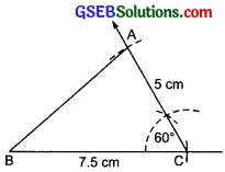 GSEB Solutions Class 7 Maths Chapter 10 Practical Geometry Ex 10.3 3