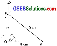 GSEB Solutions Class 7 Maths Chapter 10 Practical Geometry Ex 10.5 1