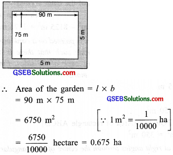 GSEB Solutions Class 7 Maths Chapter 11 Perimeter and Area Ex 11.4 1