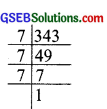 GSEB Solutions Class 7 Maths Chapter 13 Exponents and Powers Ex 13.1 2