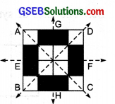GSEB Solutions Class 7 Maths Chapter 14 Symmetry Ex 14.1 10