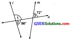 GSEB Solutions Class 7 Maths Chapter 5 Lines and Angles Ex 5.2 11