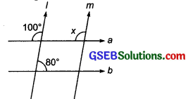 GSEB Solutions Class 7 Maths Chapter 5 Lines and Angles Ex 5.2 6