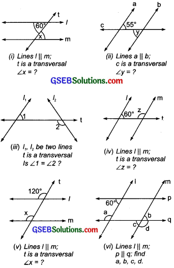 GSEB Solutions Class 7 Maths Chapter 5 Lines and Angles InText Questions 16