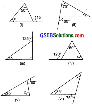 GSEB Solutions Class 7 Maths Chapter 6 The Triangles and Its Properties Ex 6.2 2
