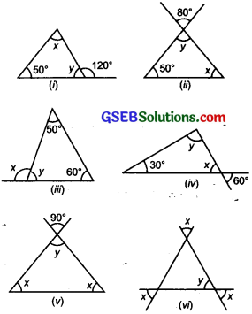 GSEB Solutions Class 7 Maths Chapter 6 The Triangles and Its Properties Ex 6.3 2