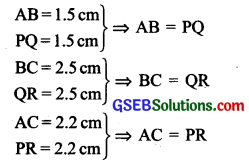 GSEB Solutions Class 7 Maths Chapter 7 Congruence of Triangles InText Questions 2