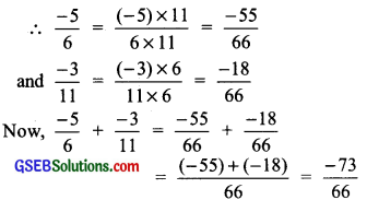 GSEB Solutions Class 7 Maths Chapter 9 Rational Numbers InText Questions 5
