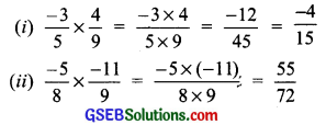 GSEB Solutions Class 7 Maths Chapter 9 Rational Numbers InText Questions 8