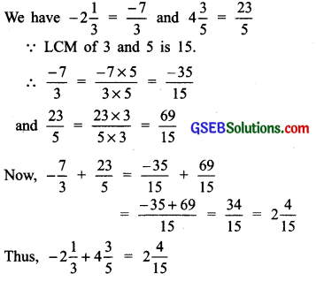 GSEB Solutions Class 7 Maths Chapter 9 Rational Numbers Ex 9.2 3
