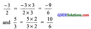 GSEB Solutions Class 8 Maths Chapter 1 Rational Numbers Ex 1.2