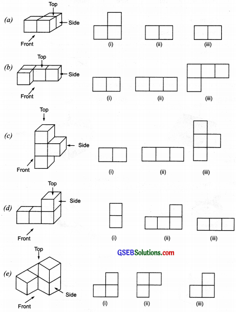 GSEB Solutions Class 8 Maths Chapter 10 Visualizing Solid Shapes Ex 10.1 img 4