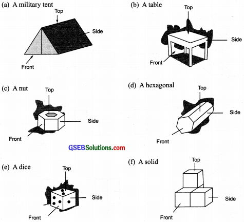 GSEB Solutions Class 8 Maths Chapter 10 Visualizing Solid Shapes Ex 10.1 img 6